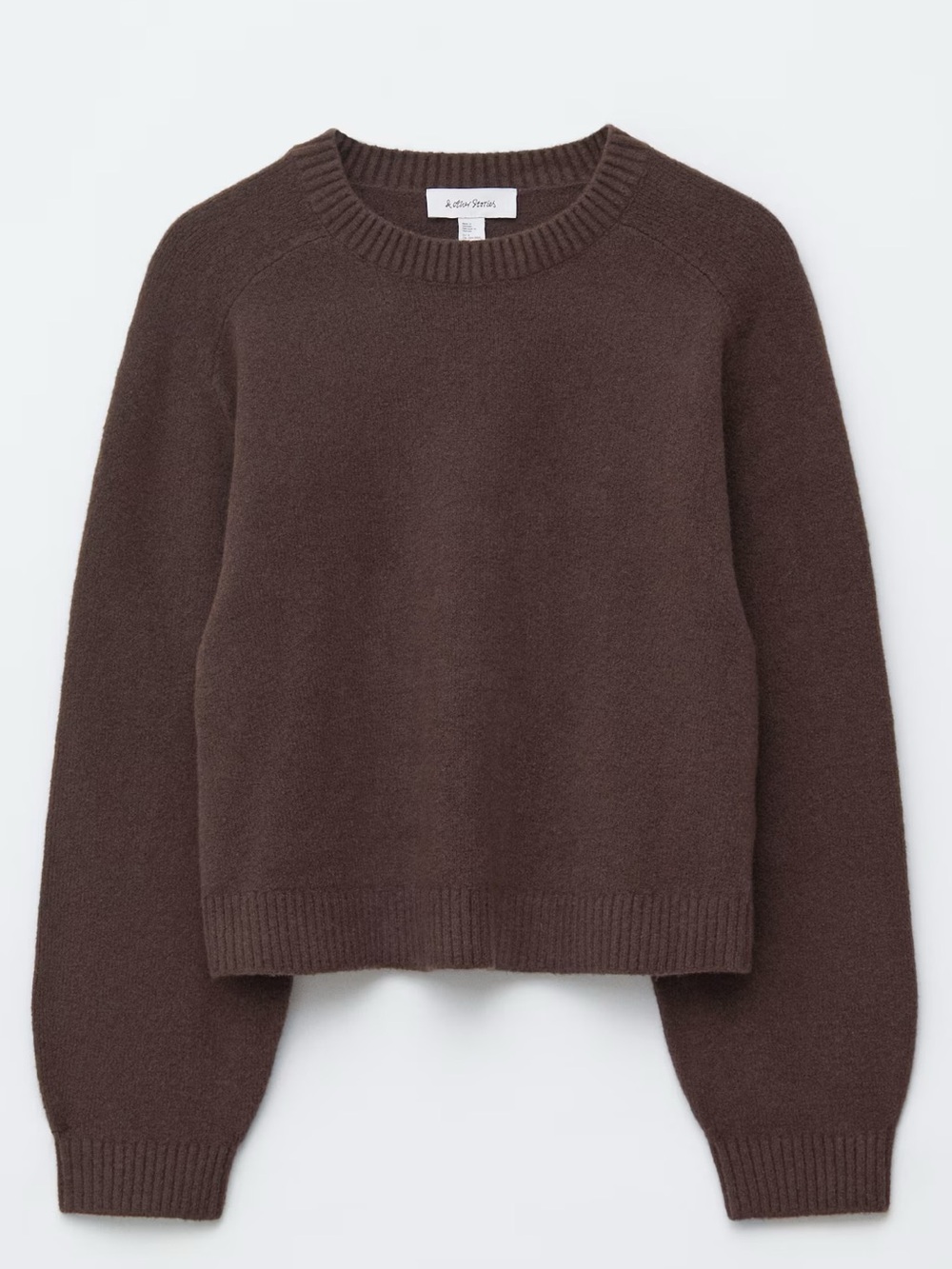&Other stories chocolate sweater